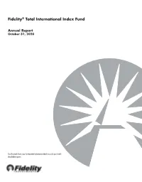 Fidelity® Total International Index Fund