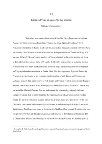 Q 5 Tantra and Yoga: an Egg and the Hen Problem. Subhasis