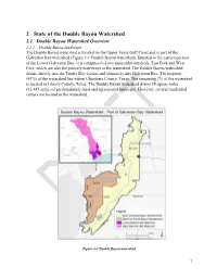 2 State of the Double Bayou Watershed