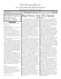 Big-Three Top Ees Speak