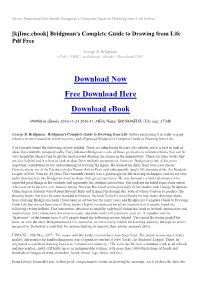 Bridgman's Complete Guide to Drawing from Life Online