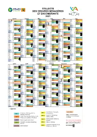 Collecte Des Ordures Ménagères Et Encombrants 2021