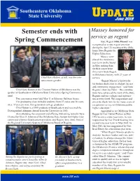 Semester Ends with Spring Commencement