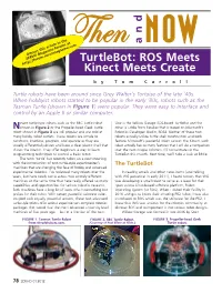 Turtlebot: ROS Meets Kinect Meets Create