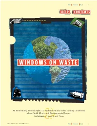 Windows on Waste ★ ➜