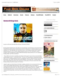 Interview with George Acosta - Flux BPM Online 7/19/12 5:18 PM