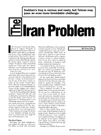 The Iran Problem