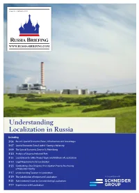 Understanding Localization in Russia
