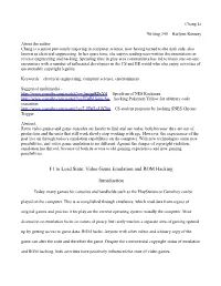 Video Game Emulation and ROM Hacking Introduction