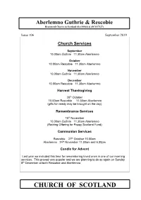 Guthrie and Rescobie Guild