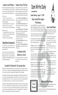 Dam Write Daily 6