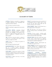 Glossary of Terms