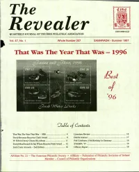 That Was the Year That Was - 1996