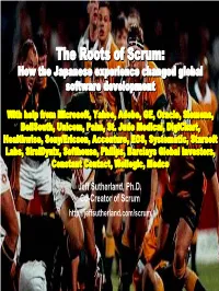 The Roots of Scrum