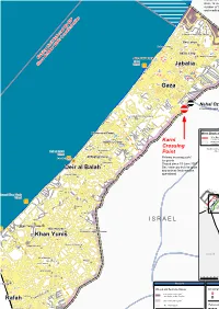 Gaza Strip Closure Map , December 2007