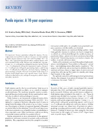 Penile Injuries: a 10-Year Experience
