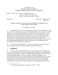 Project Nos. 2082-062 and 14803-000