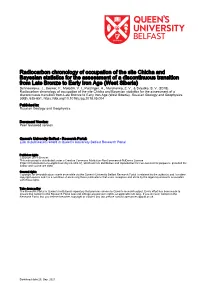 Radiocarbon Chronology of Occupation of the Site Chicha And