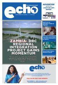 Zambia- Drc Regional Integration Project Gains