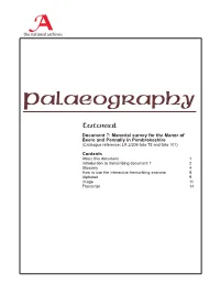 Palaeography
