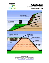The Geoweb Slope Protection System Technical Overview