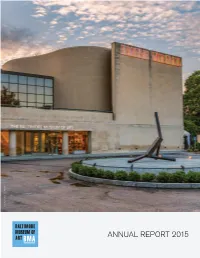 2015 BMA Annual Report