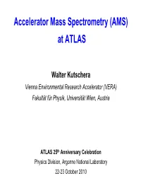 (AMS) at ATLAS