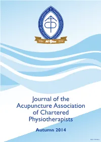 Downloaded for Free from the Chief Editor’S the Involvement of Acupuncture Meridians (As in Website (