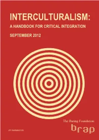 Interculturalism: a Handbook for Critical Integration