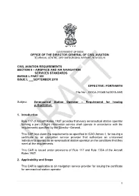 Aeronautical Station Operator – Requirement for Issuing Authorization