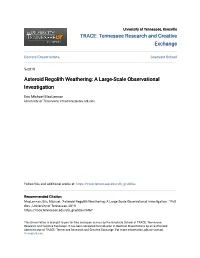 Asteroid Regolith Weathering: a Large-Scale Observational Investigation