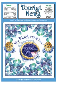 Lueberry Month, and Nowhere Is That More Relevant Than in the State of Maine