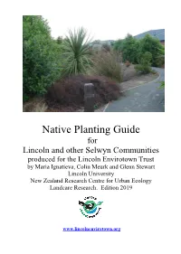 Native Planting Guide