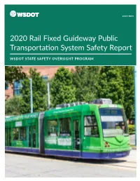 Rail Fixed Guideway Public Transportation System Safety Report