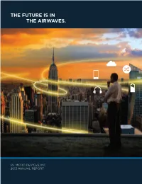 The Future Is in the Airwaves