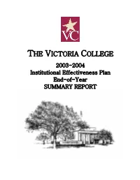 2003-2004 End-Of-Year Summary Report