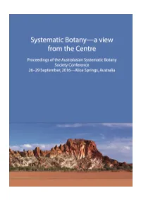 Reedia Spathacea F.Muell.: a Study of Phylogeography, 5–20 Population Structure and Co-Occurrence Student