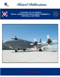 CP-140 Aurora CP-140 Arcturus Serials