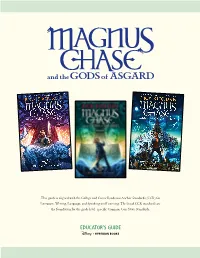 Magnus Chase and the Gods of Asgard Series Guide