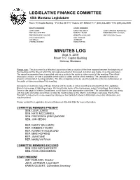 MINUTES LOG Sept