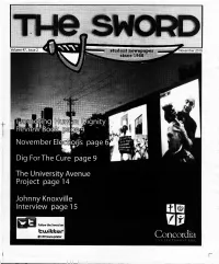 The Sword, November 2010