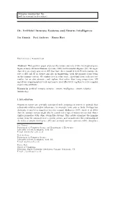 On Artificial Immune Systems and Swarm Intelligence