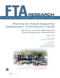 Planning for Transit-Supportivedevelopment: A