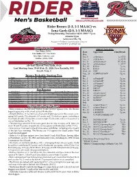 Rider Game Notes (PDF)