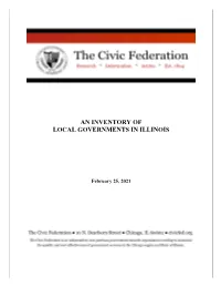 An Inventory of Local Governments in Illinois