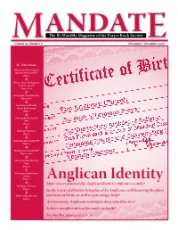 Anglican Identity