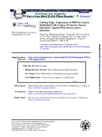 Cutting Edge: Expression of IRF8 in Gastric Epithelial Cells Confers