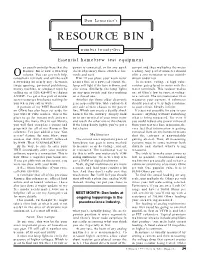 Resource Bin Archive II