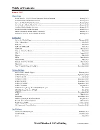 Table of Contents