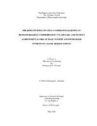 The Pennsylvania State University the Graduate School Department of Educational Leadership